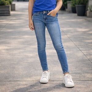 Aeropostale Women's Skinny Jeans - Light Blue Denim